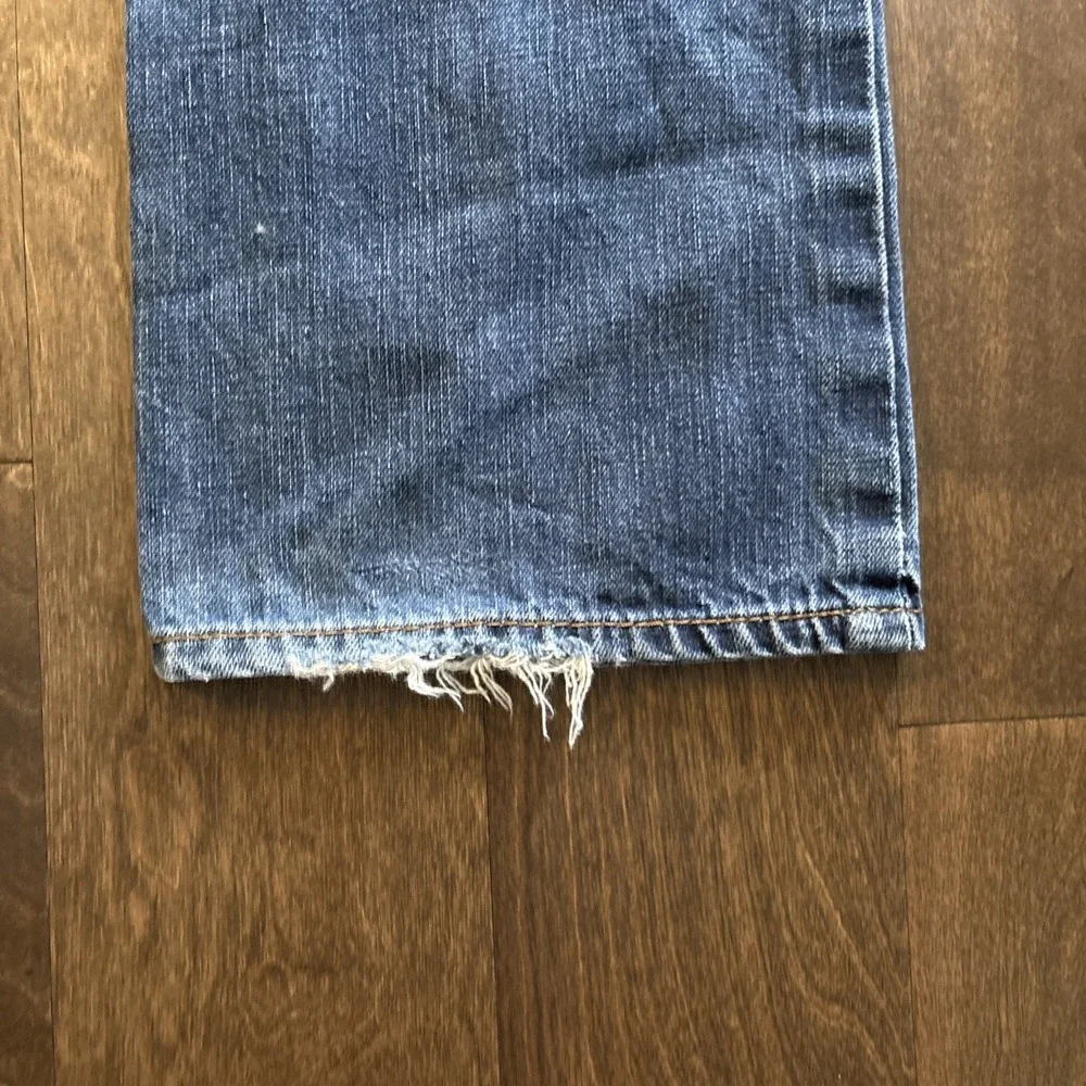 Ariat M5 Straight Fit Men's Jeans Size 31/34 Ripped Knee